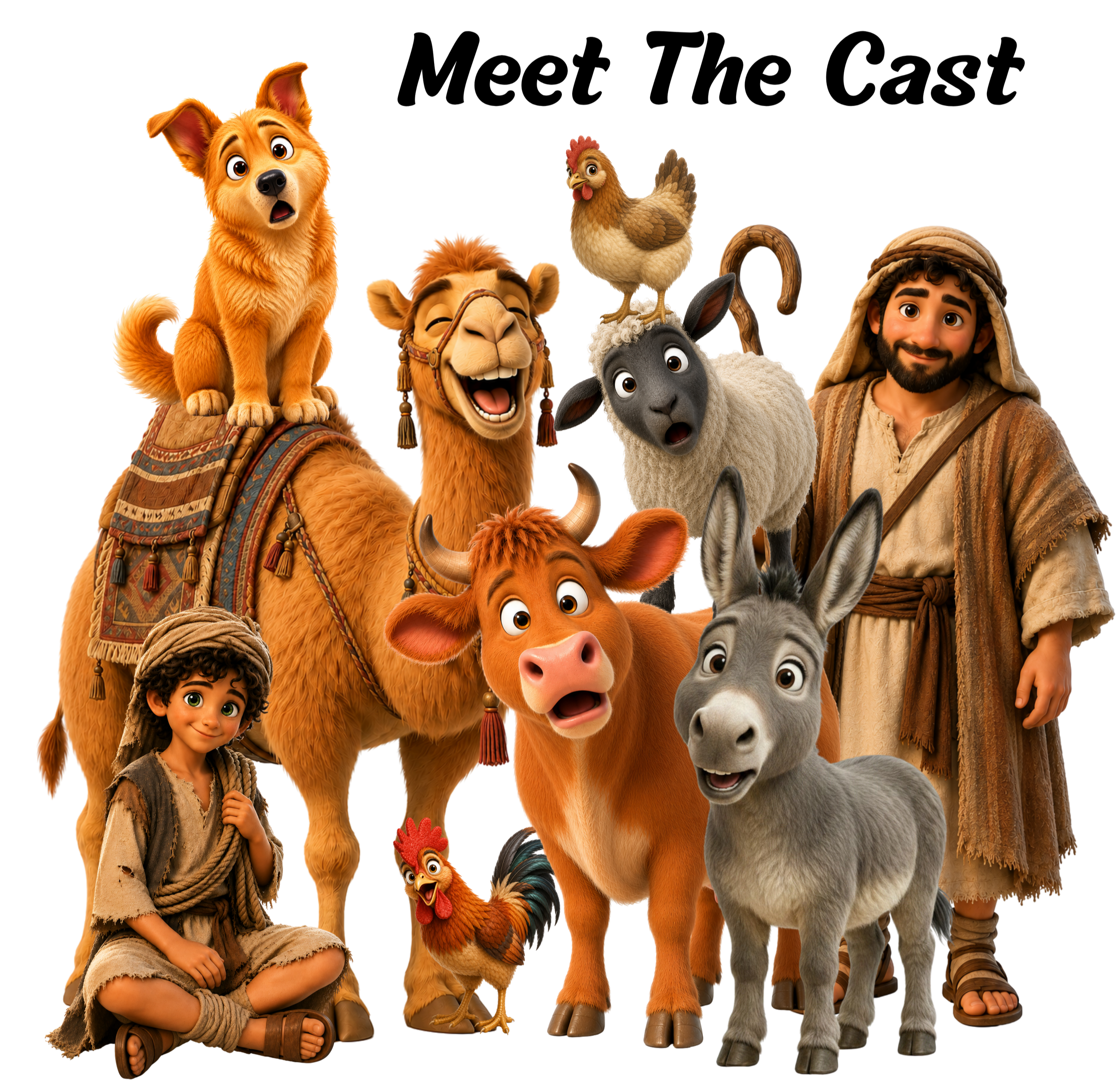 In The Stable That Night Meet The Cast