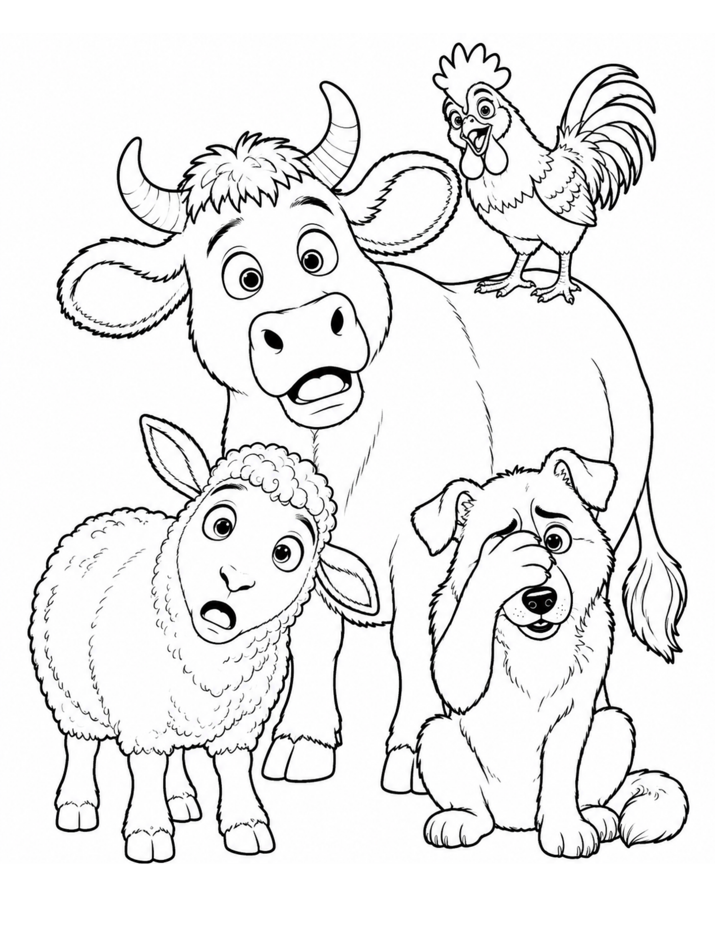 Animals From In The Stable That Night