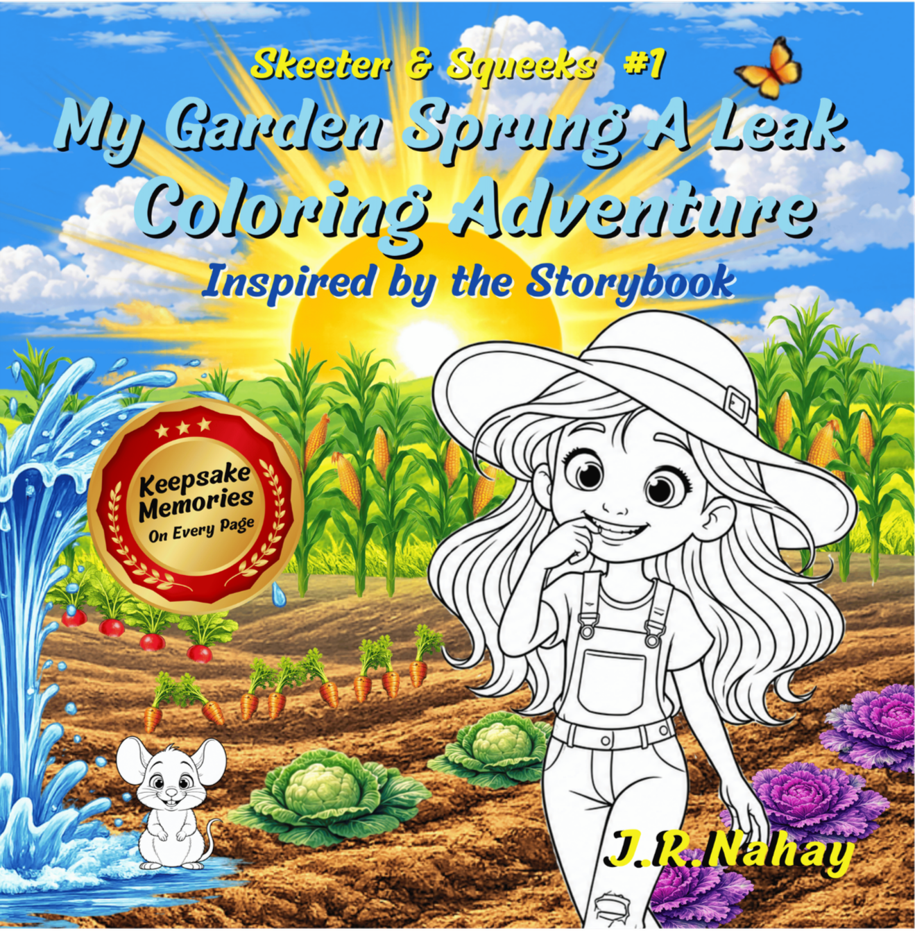My Garden Sprung A Leak Coloring Adventure Review