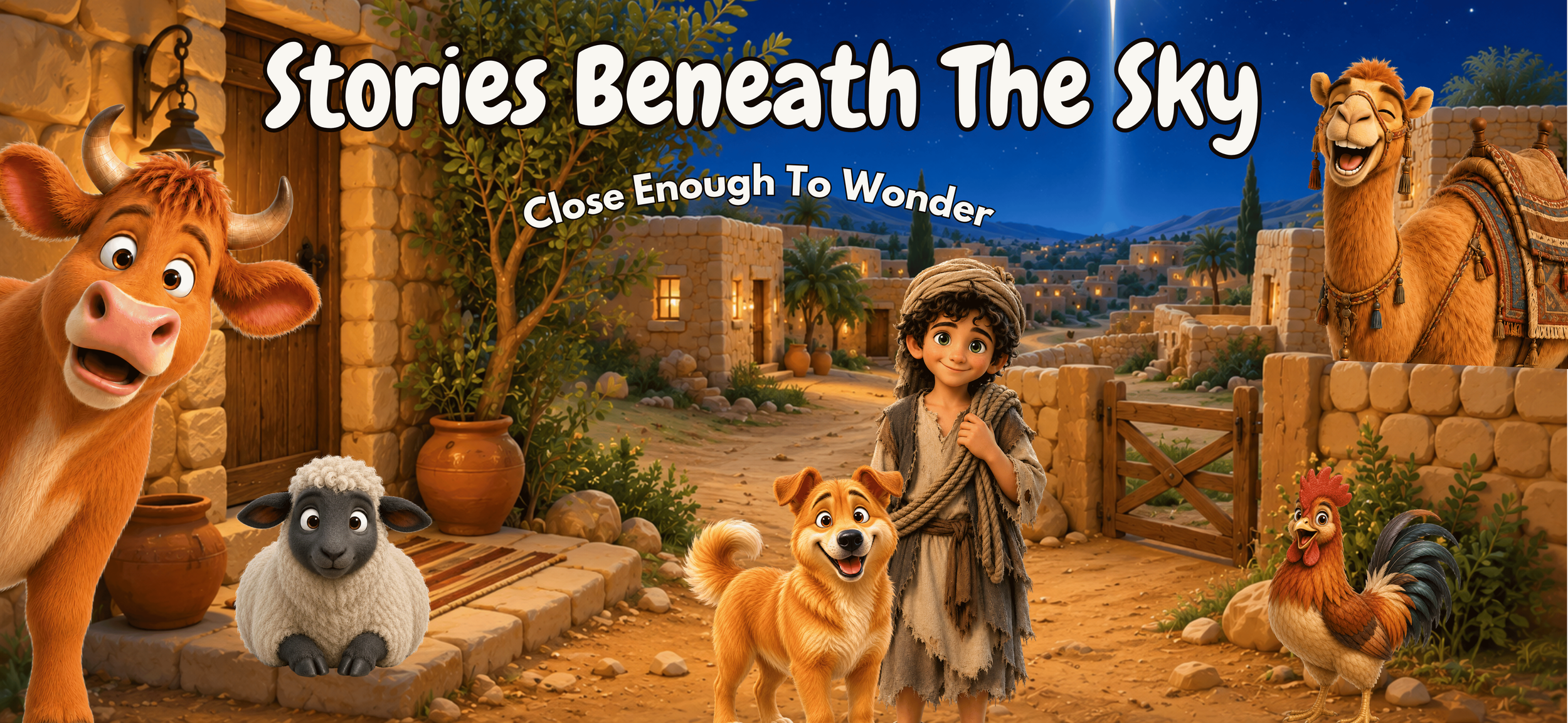 Stories Beneath The Sky children's book series about God by Story Patch Books