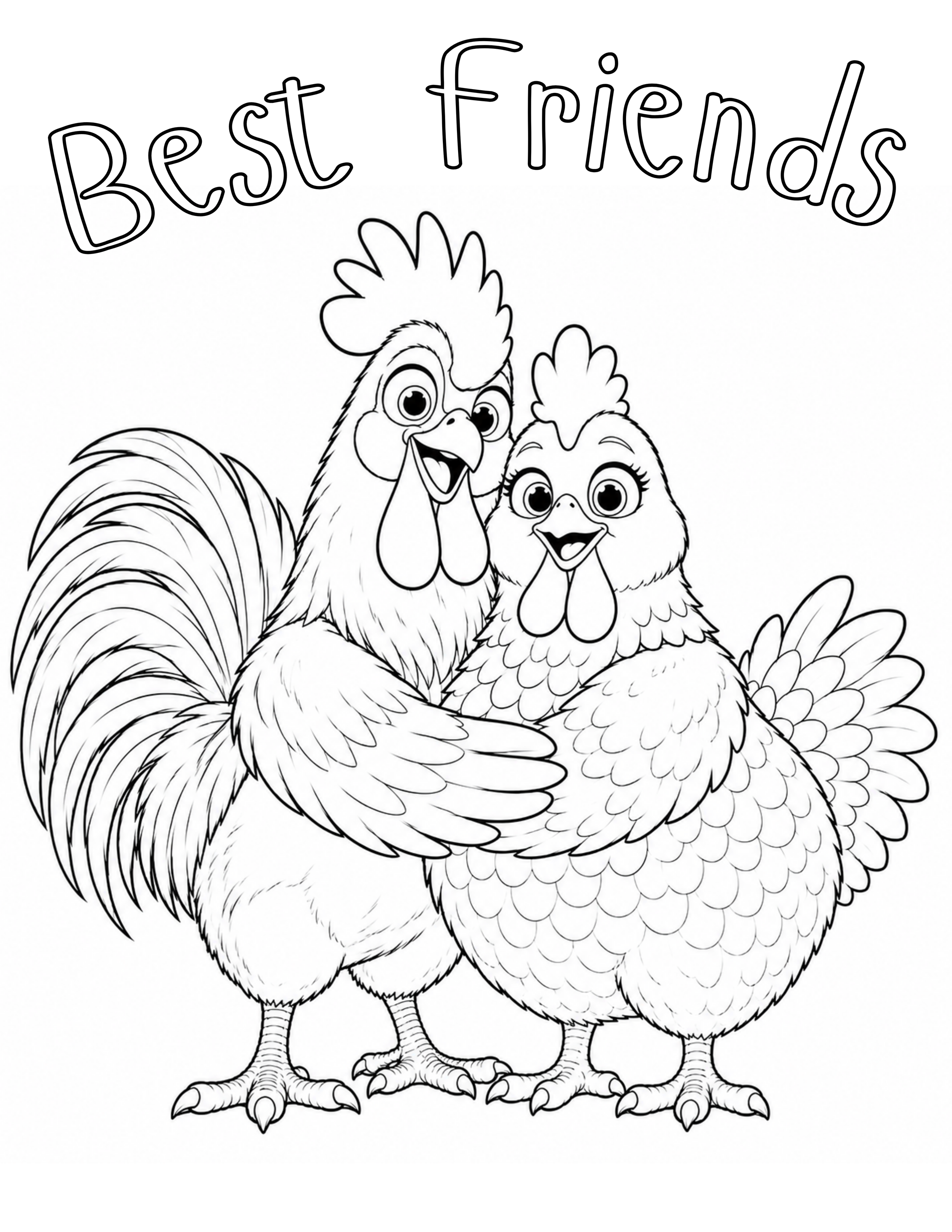 Best Friend Chicken From Animals On The Loose