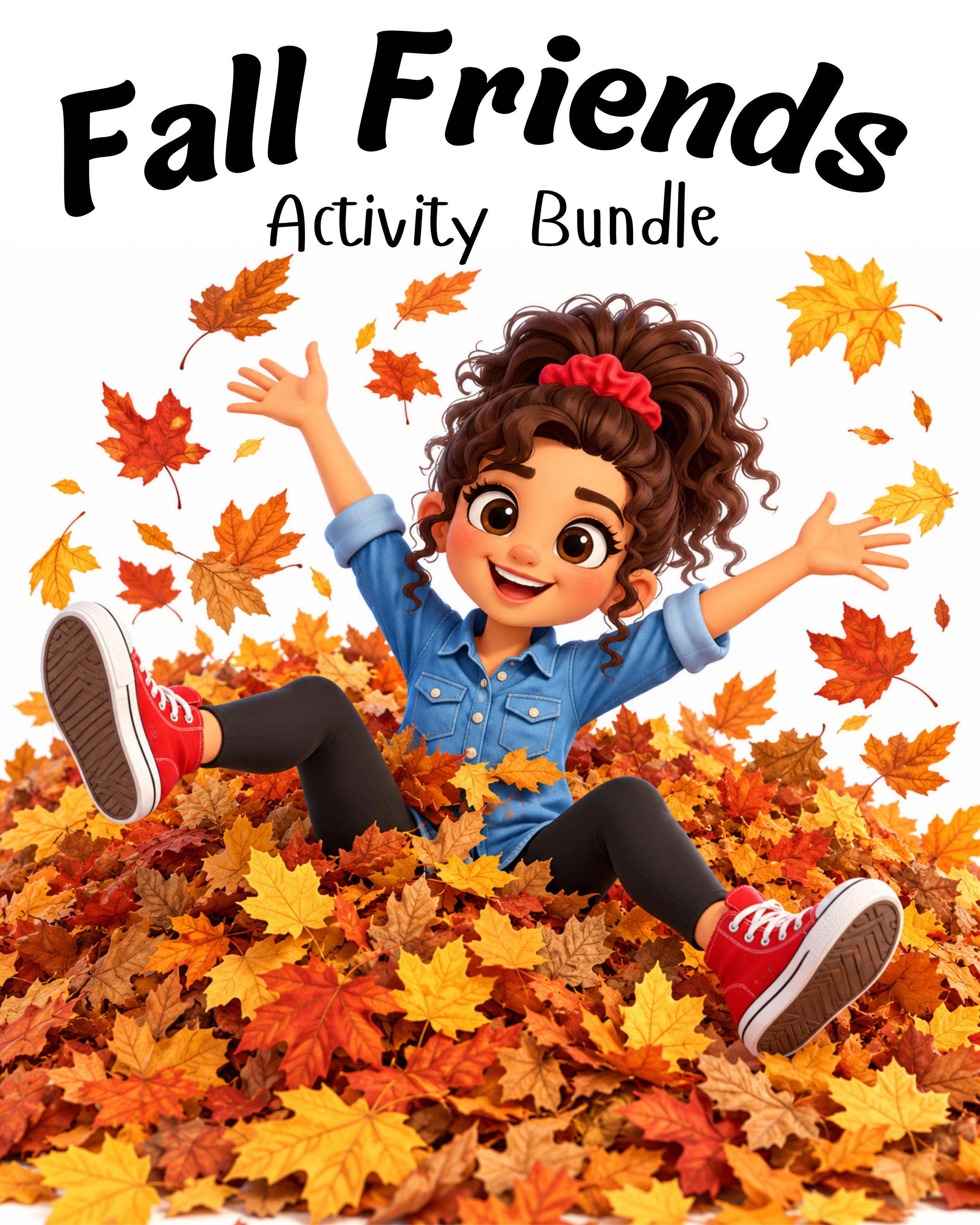 Fall Friends Activity Bundle By Story Patch Books