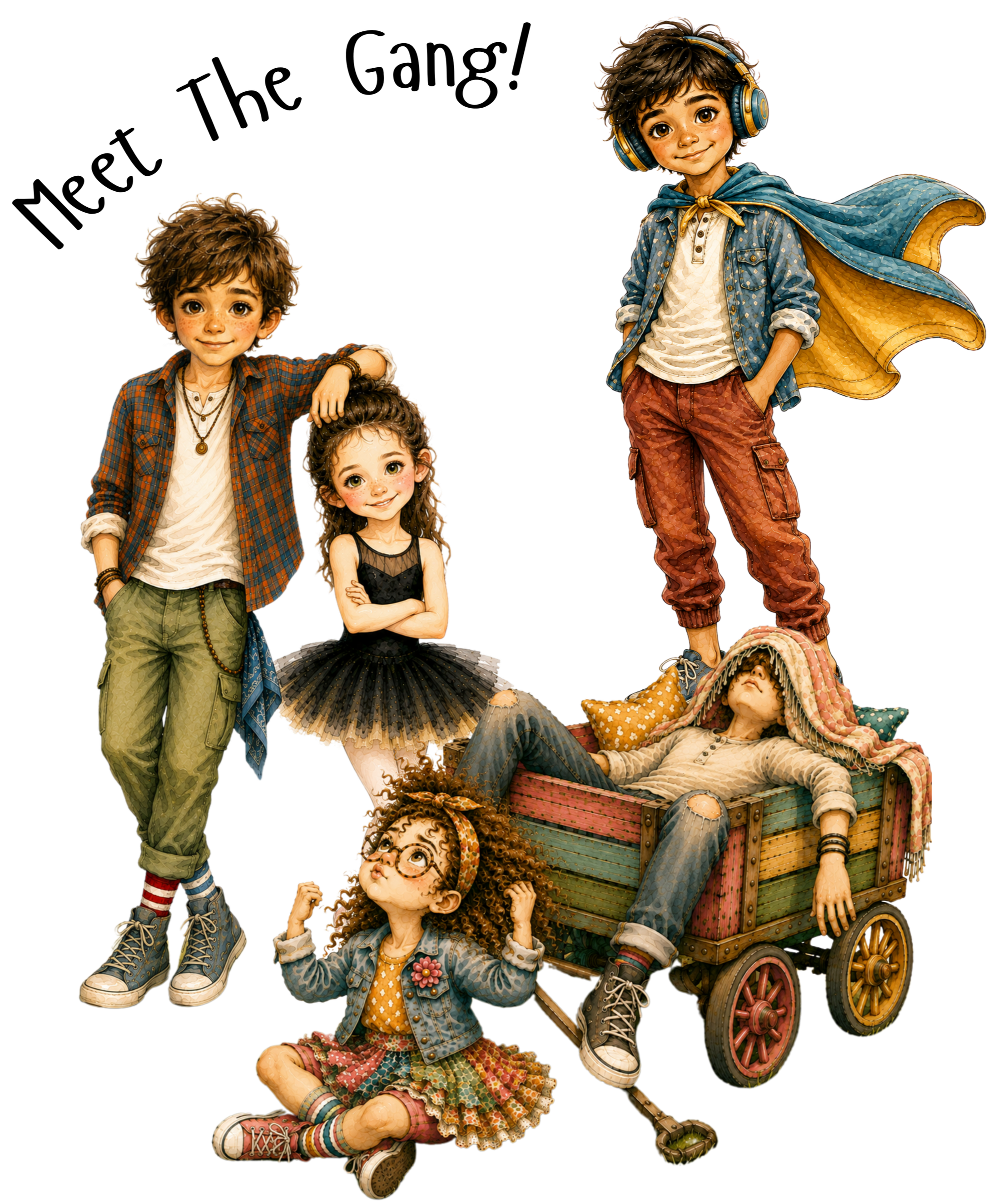 Meet The Gang From Uniquely Me