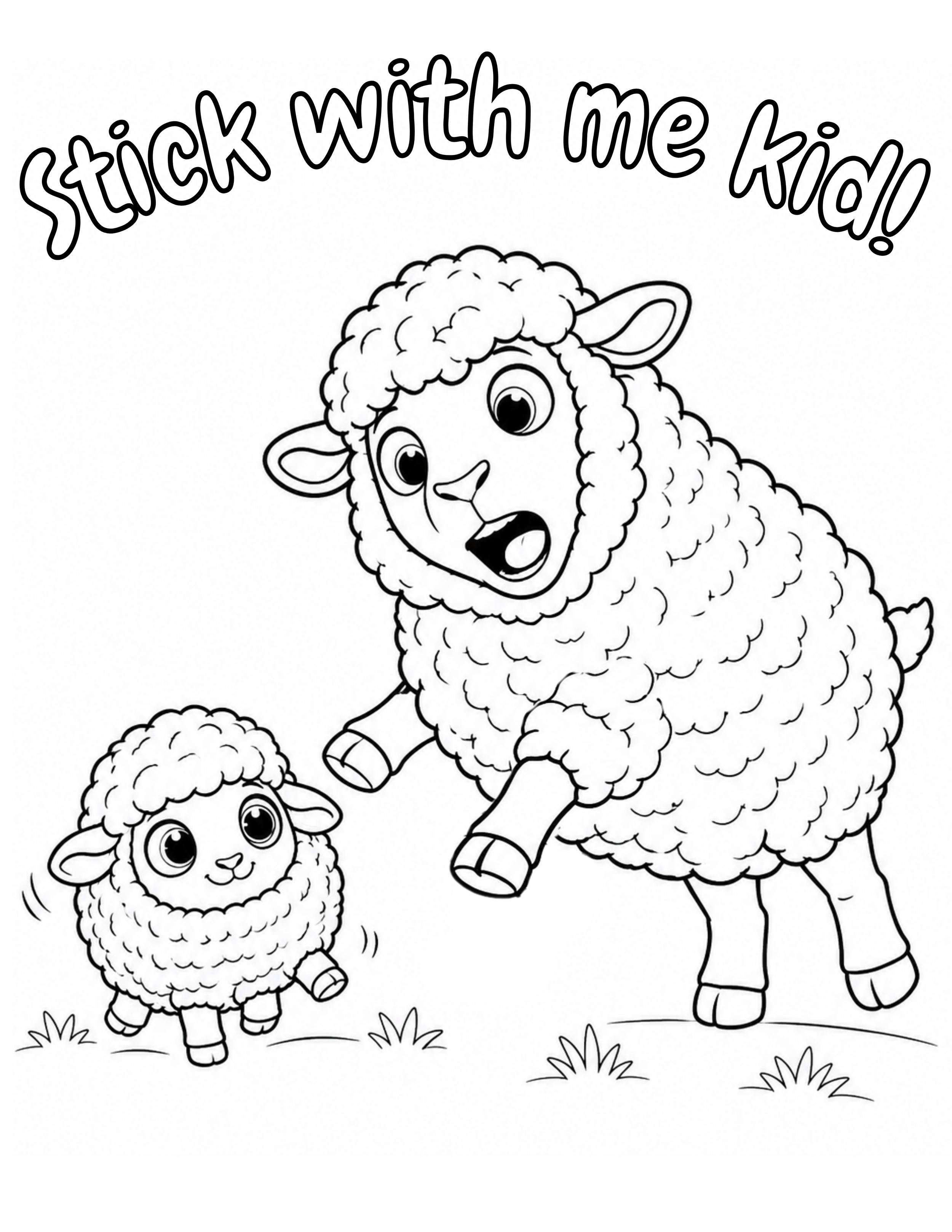 Oliver & Cottonball From Animals On The Loose
