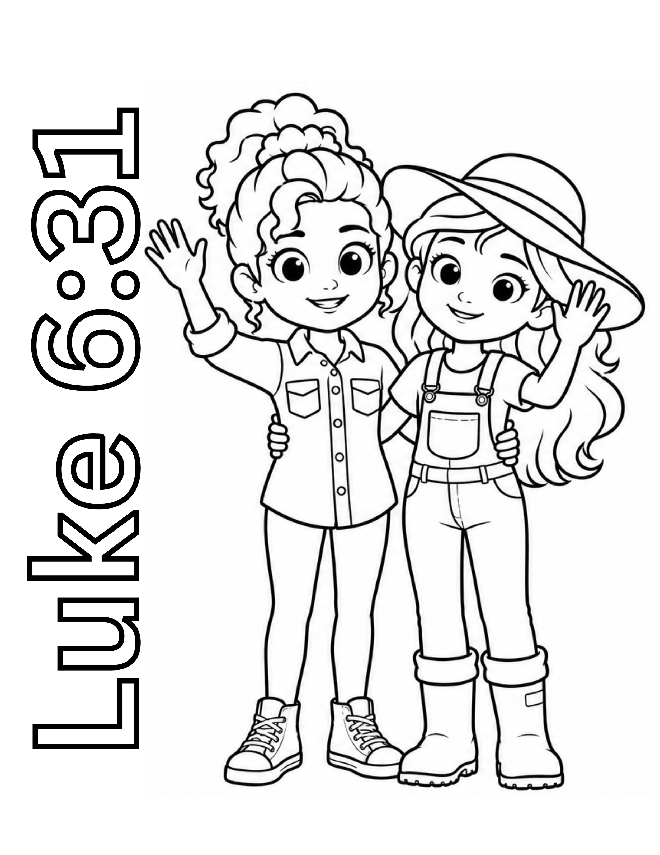 Natbug & Skeeter Coloring Sheet