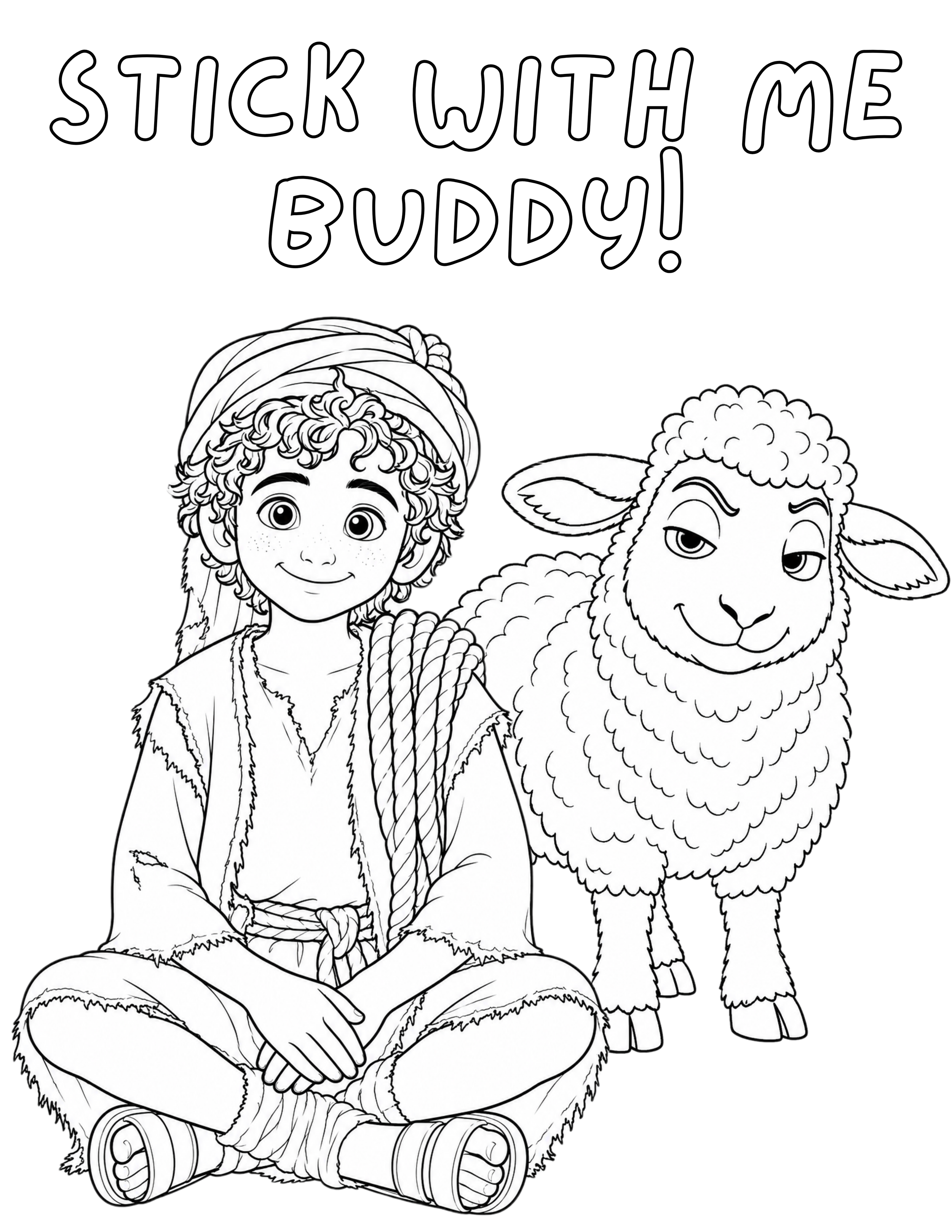 Stick With The Shepherd By Story Patch Books