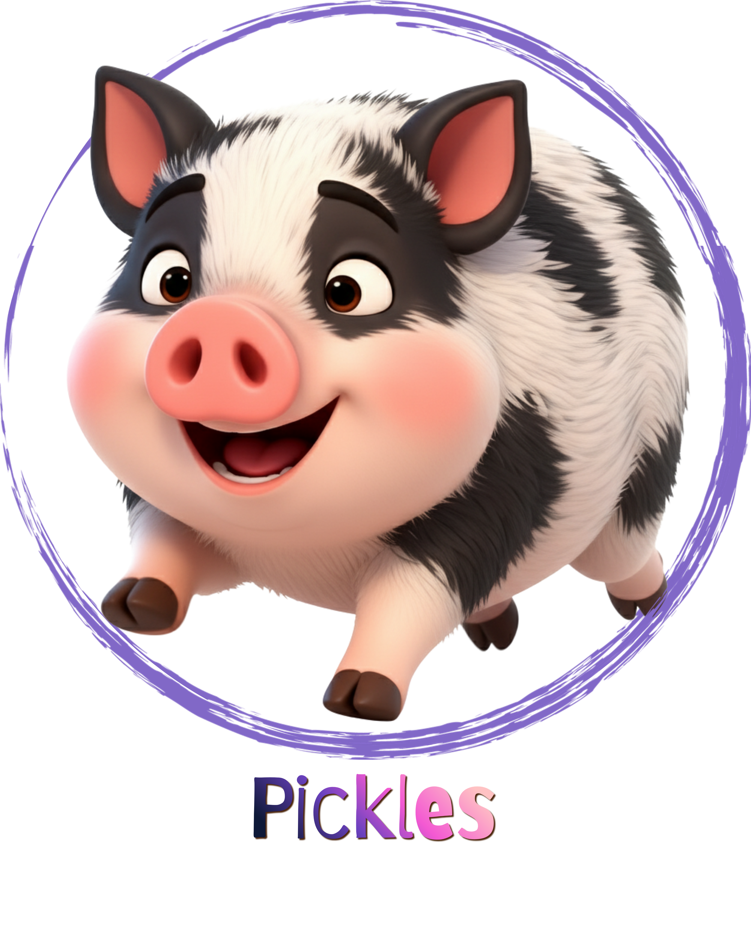Pickles The Pig From Animals On The Loose