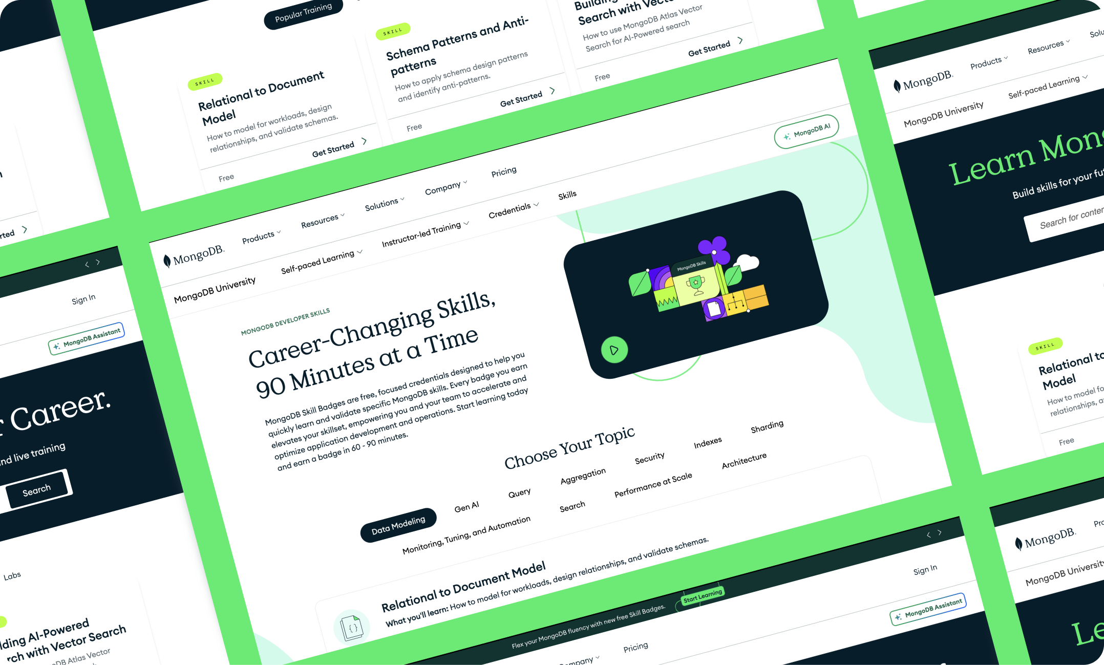 Reshaping the MongoDB University Experience