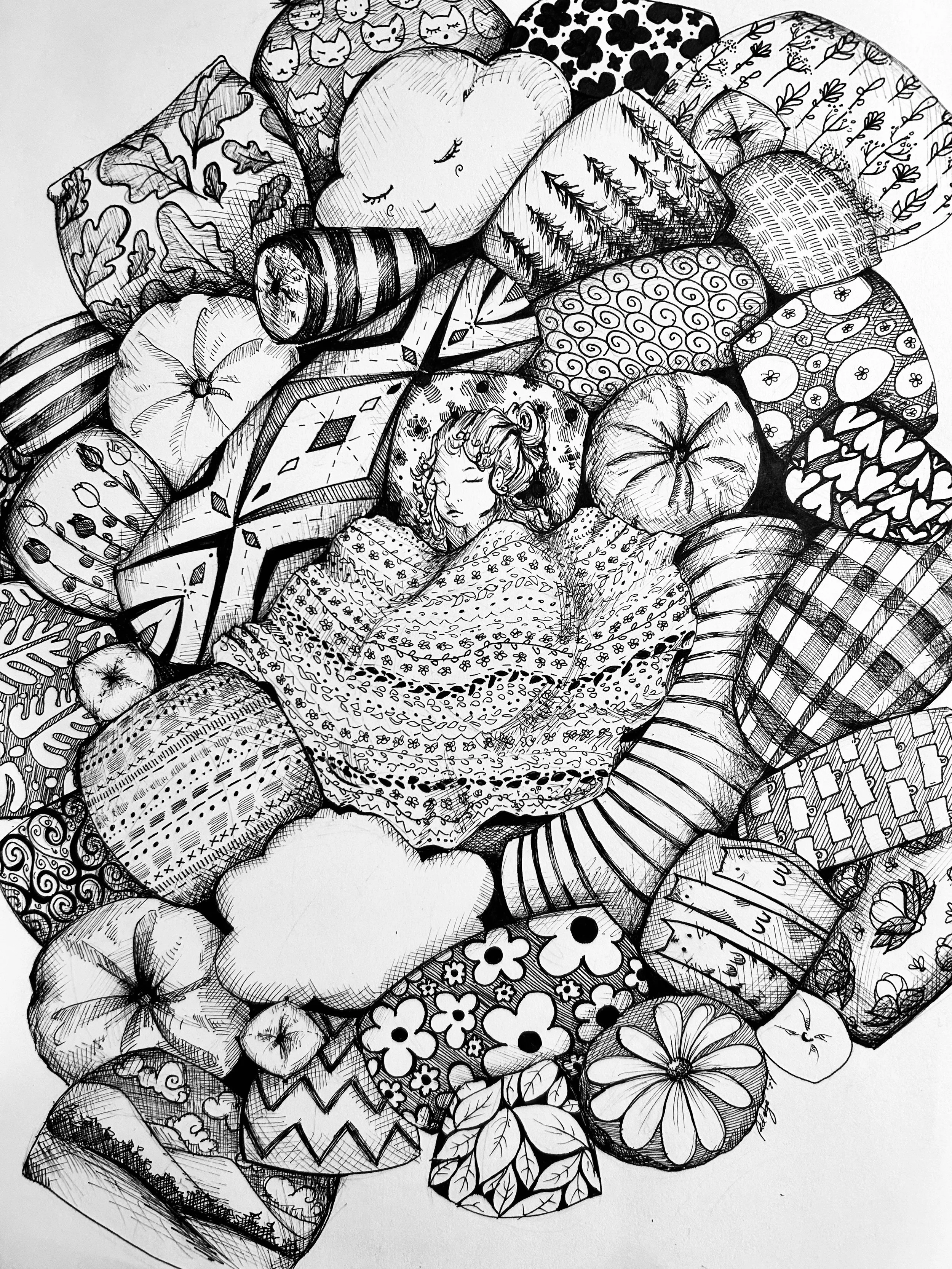 Ink & Watercolor Illustrations