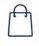 Outline of a simple handbag or purse