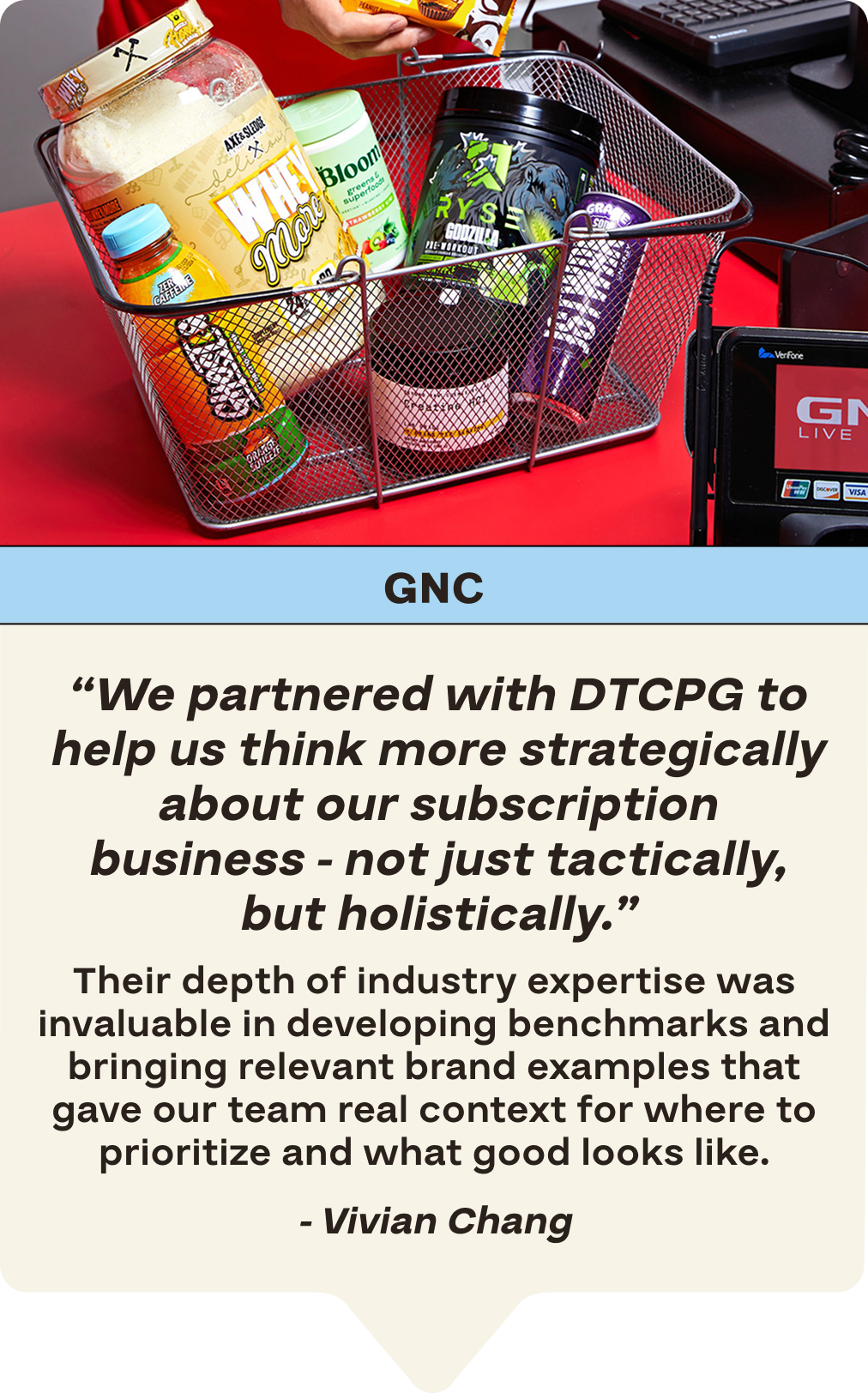 GNC Testimonial