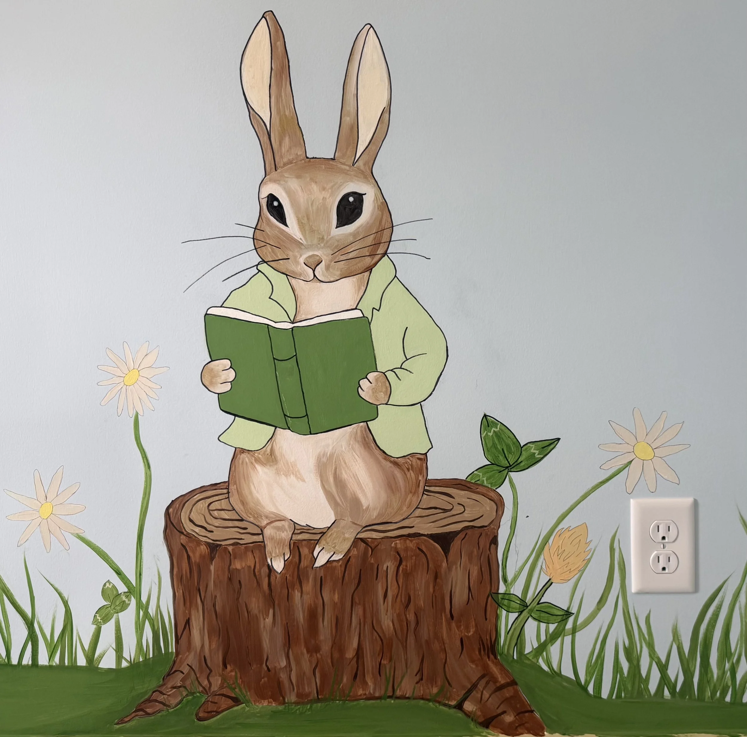 Peter Rabbit & friends mural