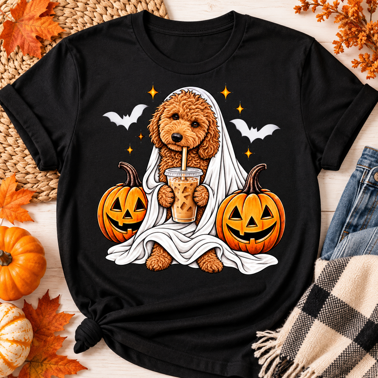 Custom Halloween Pet T-Shirt