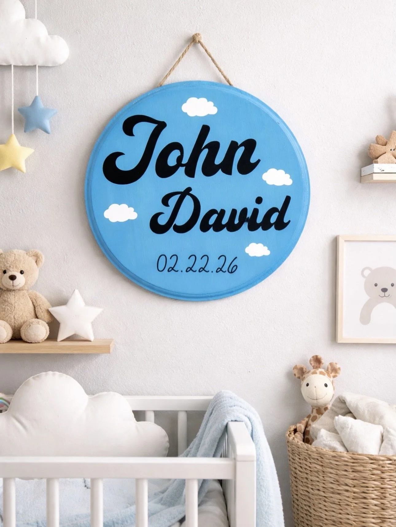 Customized Baby Plaque