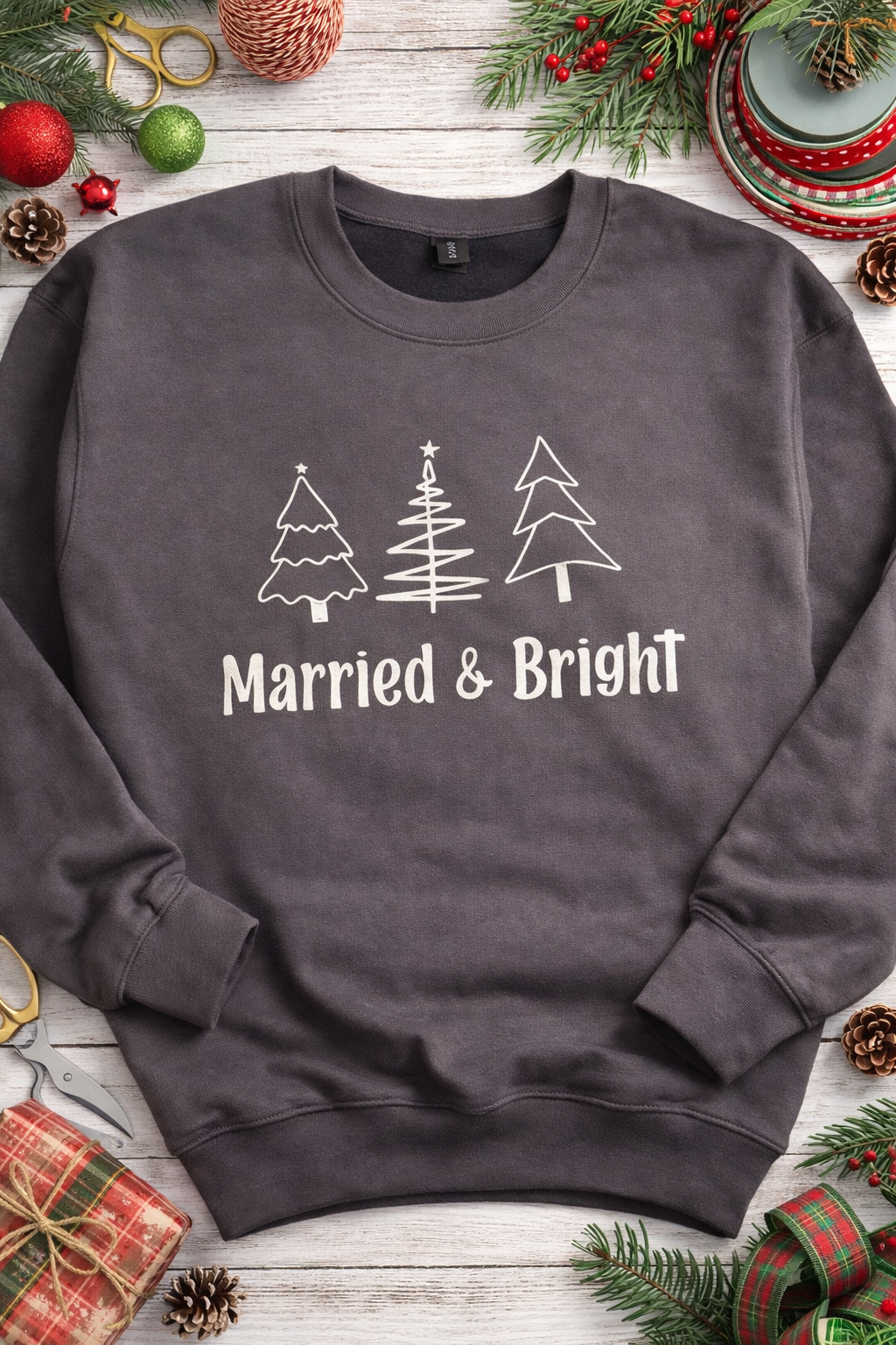 Married & Bright Crewneck