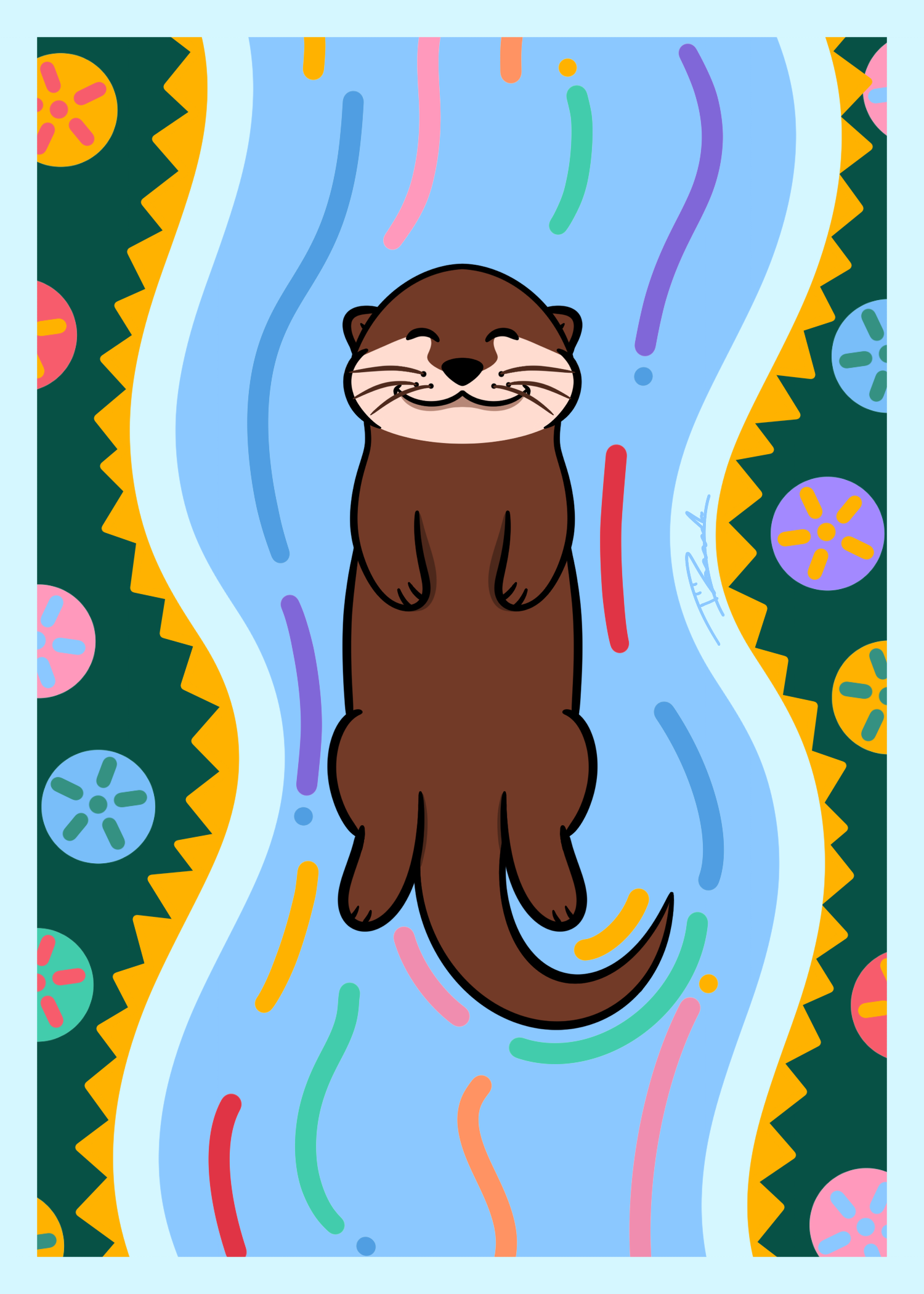 Colorful river otter.png