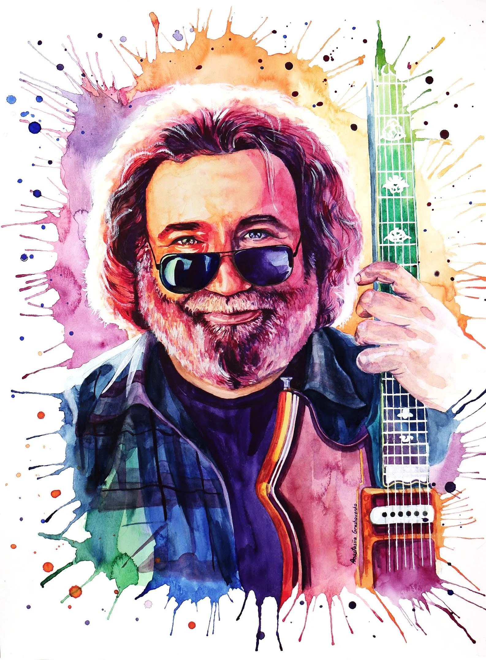 Jerry Garcia Portrait