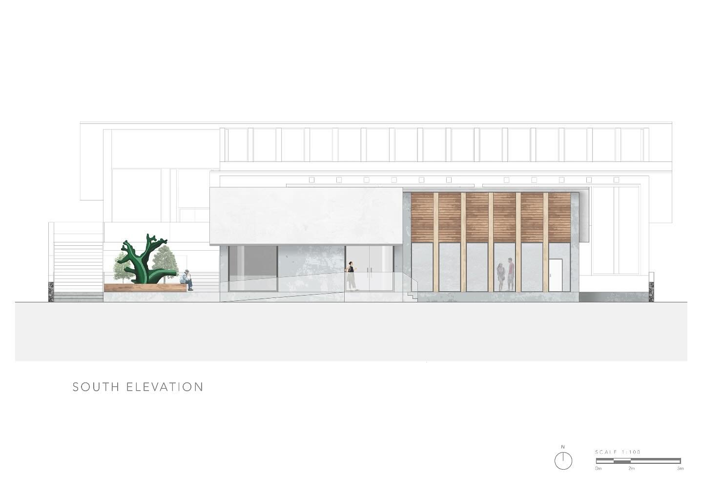 &lsquo;Staging Symbiosis&rsquo; - Rathlin Gallery

South Elevation 1:100

[ꜱᴛᴀɢᴇ ᴛʜʀᴇᴇ ᴀʀᴄʜɪᴛᴇᴄᴛᴜʀᴇ]

#architecture #project #design