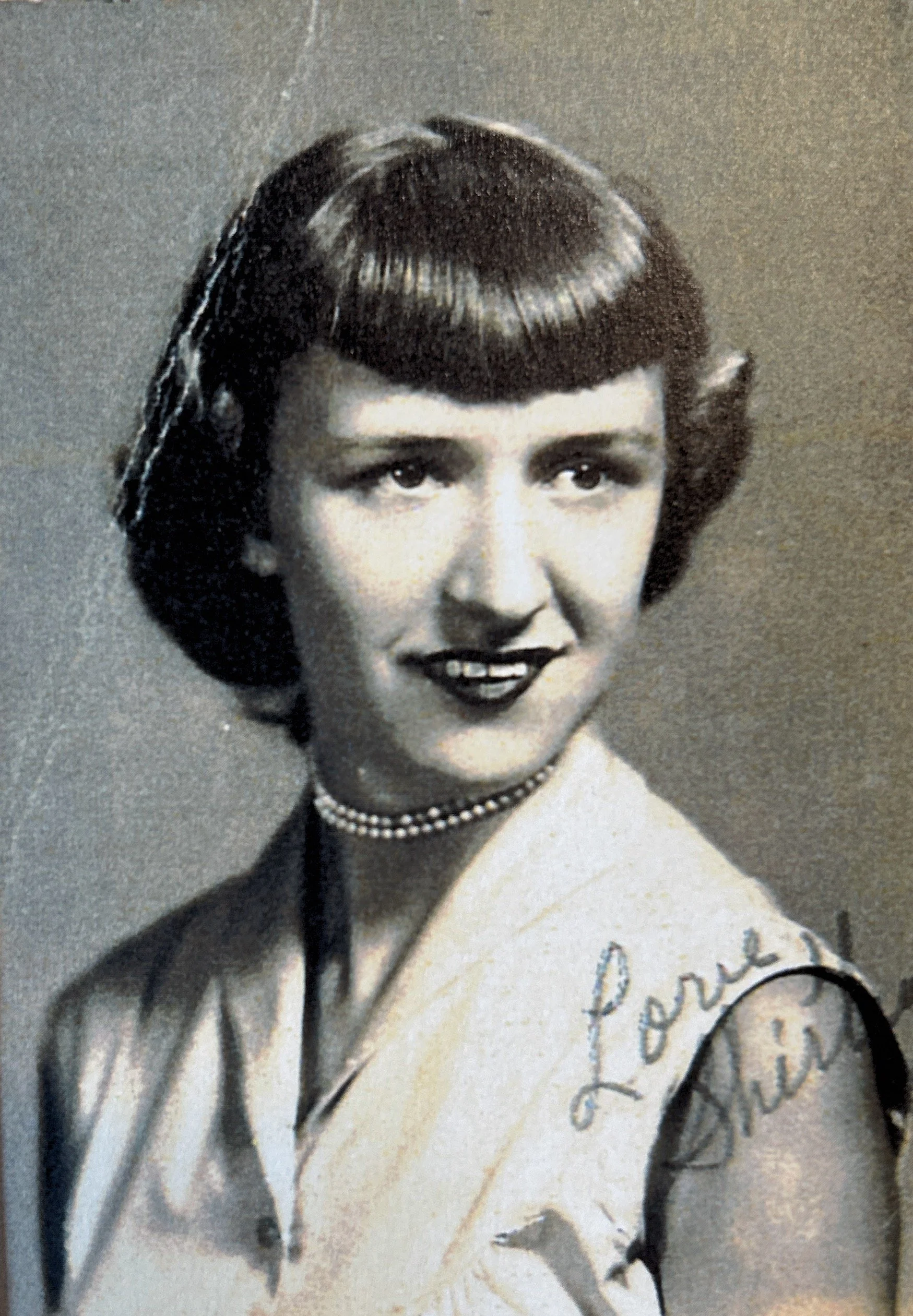 Shirley Lehue, daughter of Jay Lehue and Grace Wood - one of the "Double Cousins"