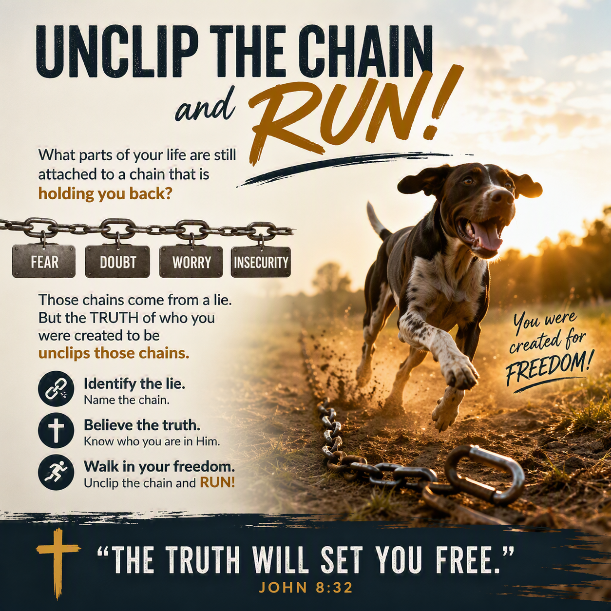 Unclip the Chain and Run