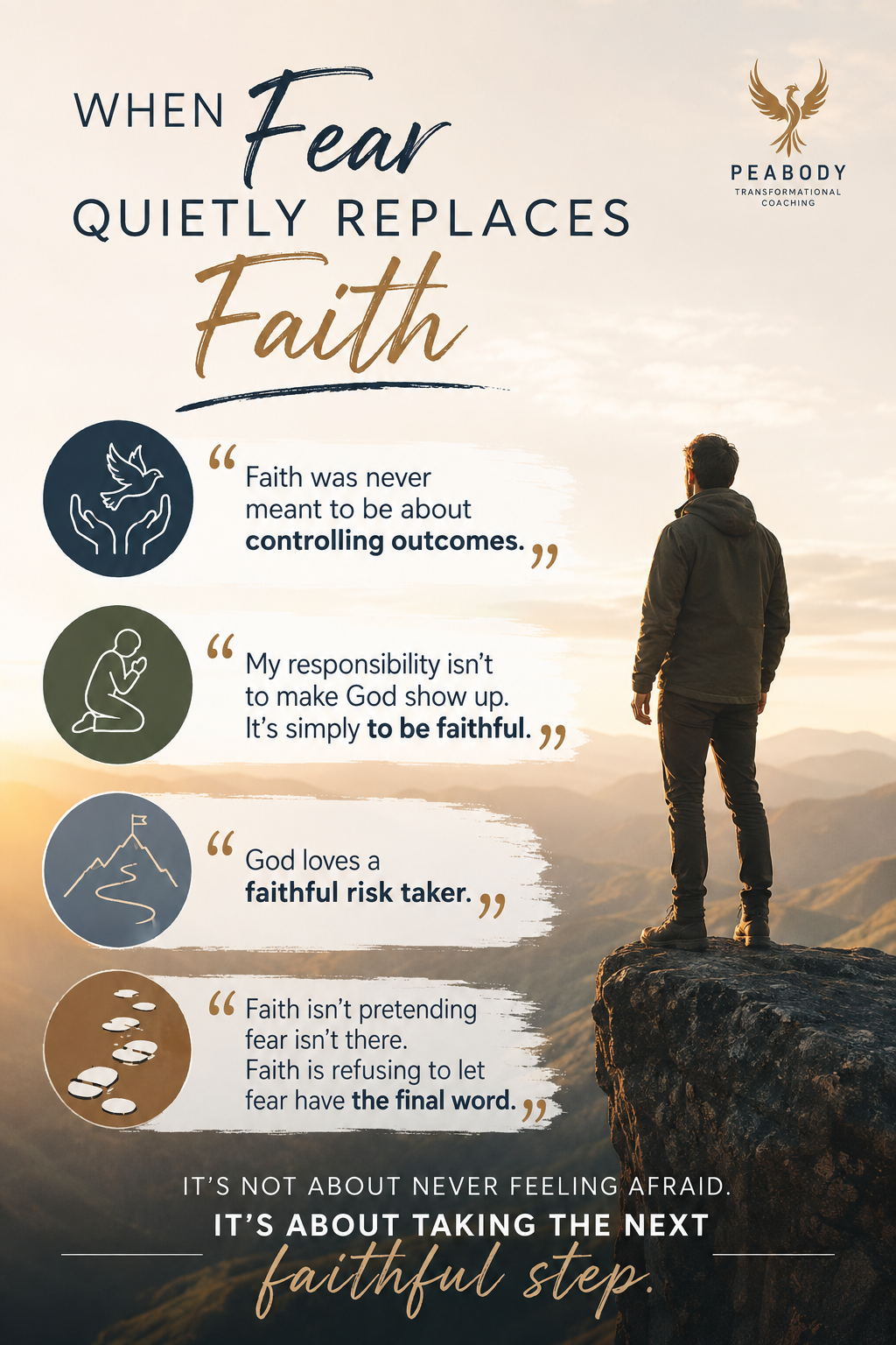 When Fear Quietly Replaces Faith