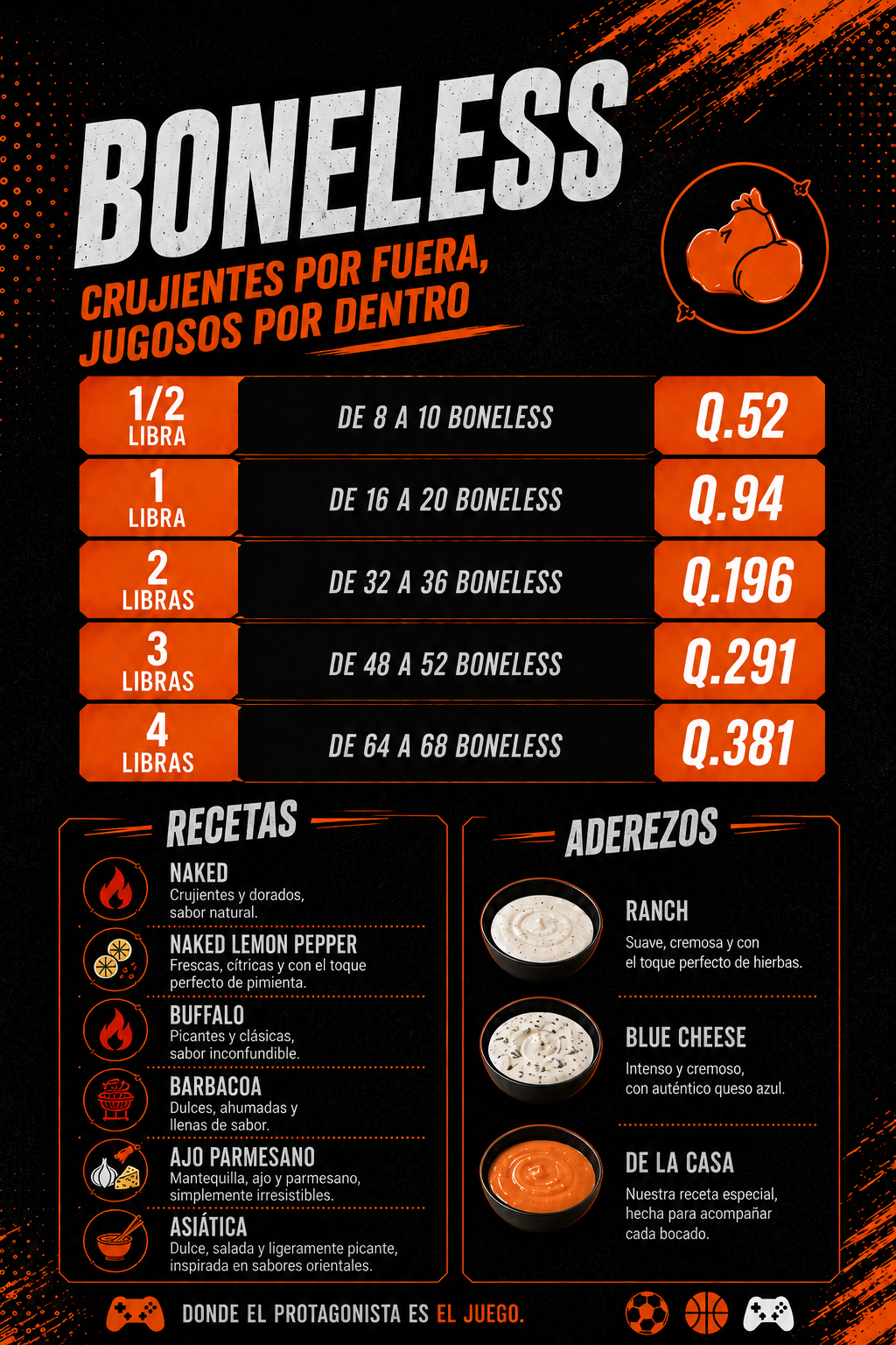 Nuestras Boneless