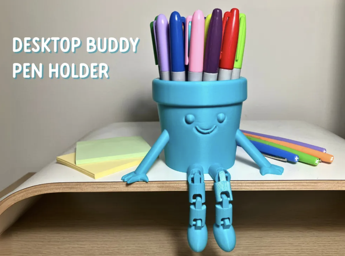 Desktop Buddy Pen Holder