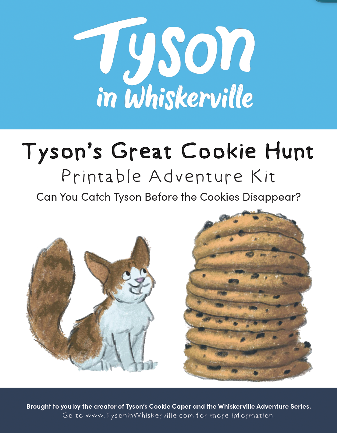 Tyson's Great Cookie Hunt Printable Adventure Kit