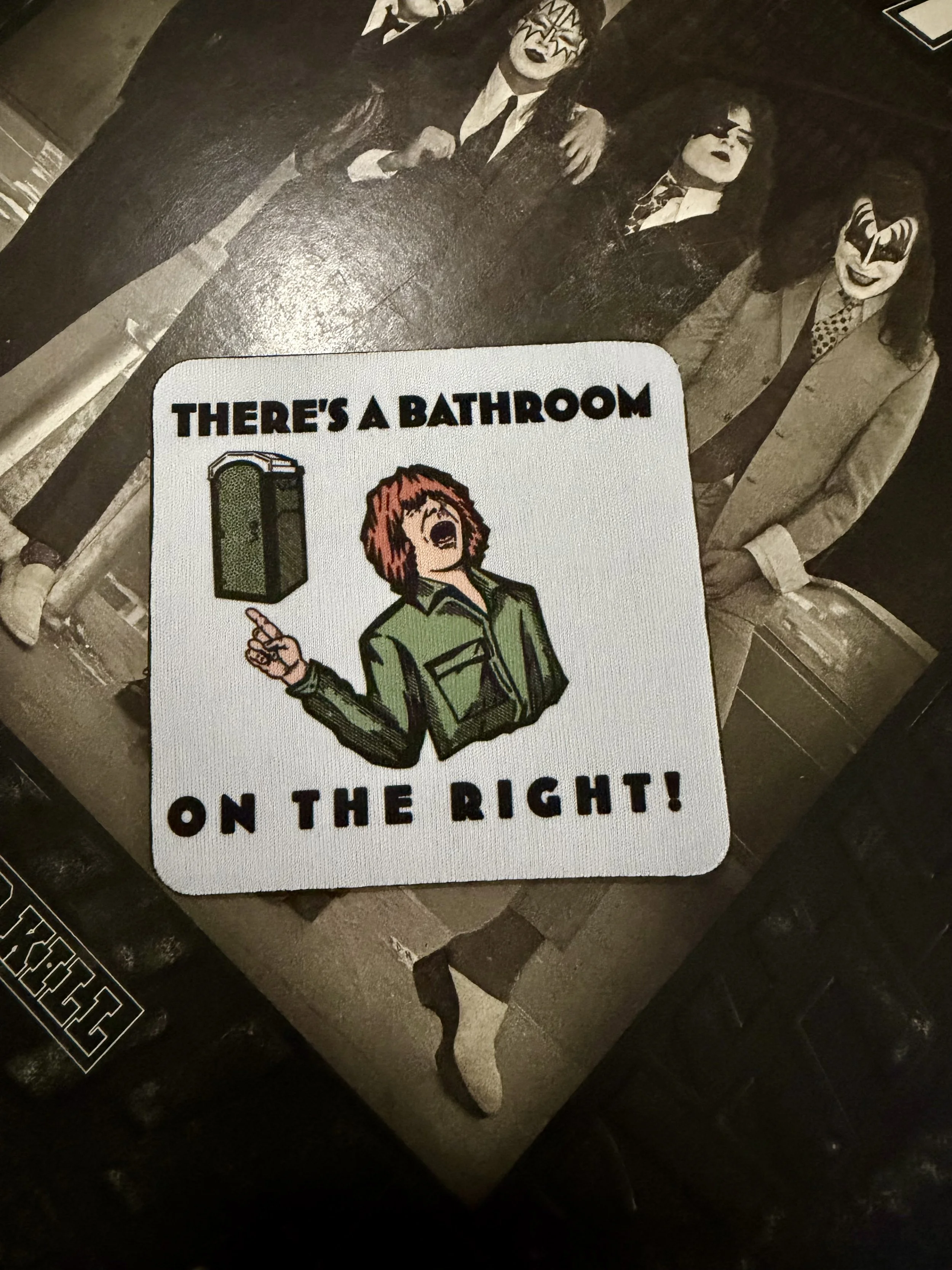 Bathroom on the Right