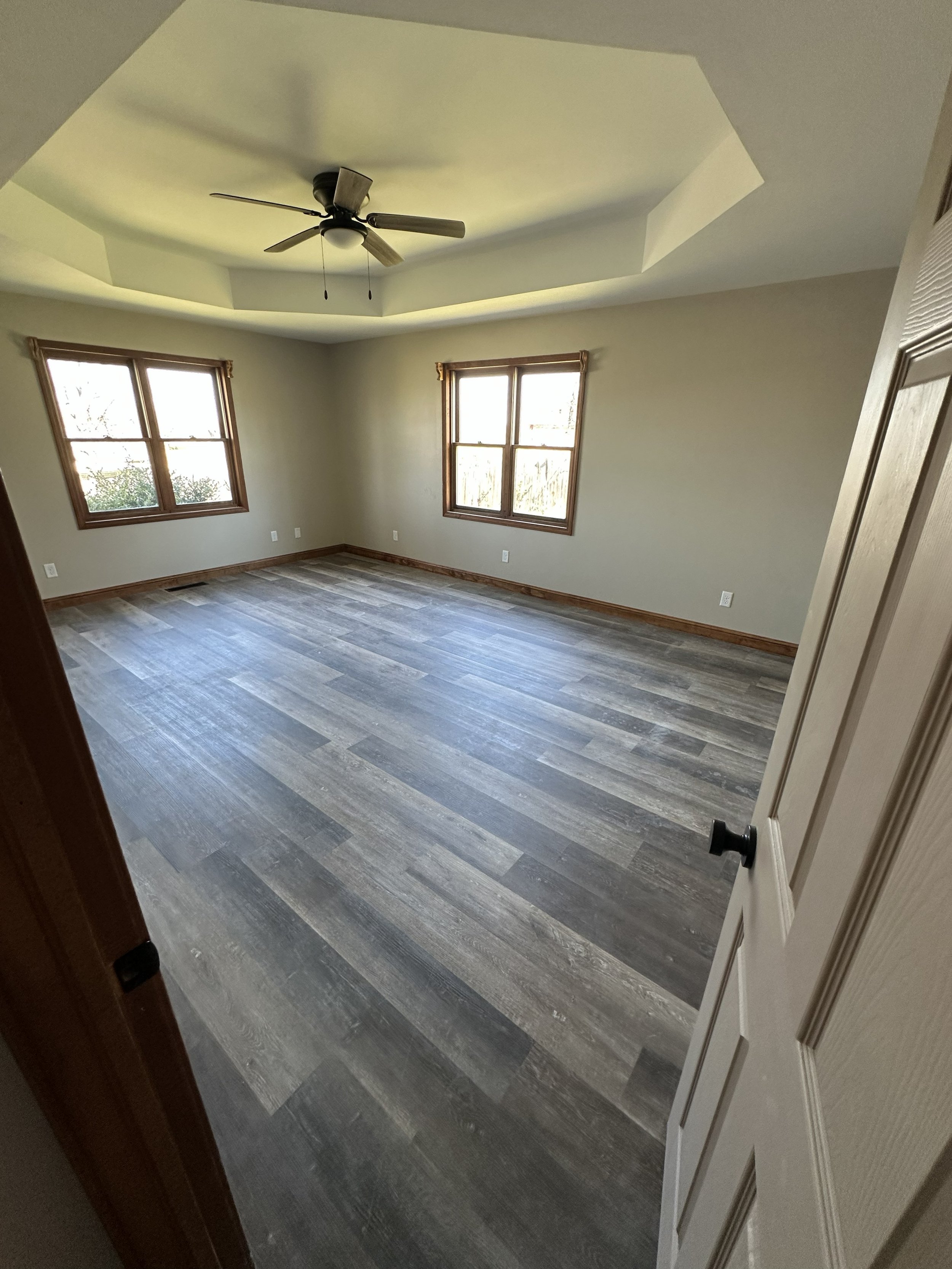 Flooring installation in Webb City, MO.