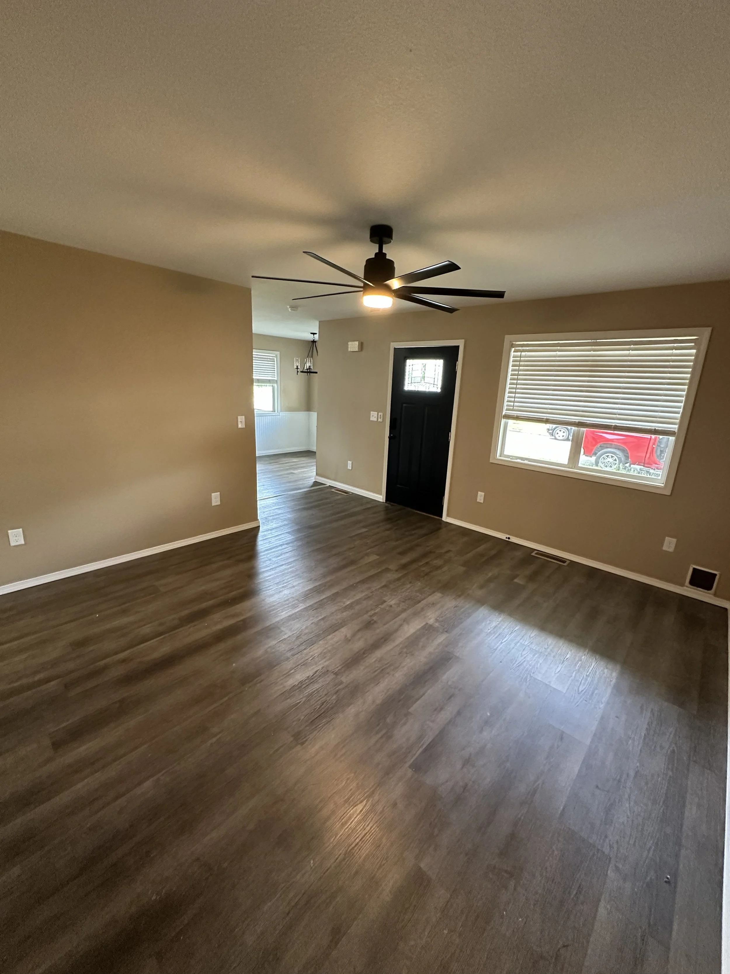 Rental space retouch in Joplin, Missouri.