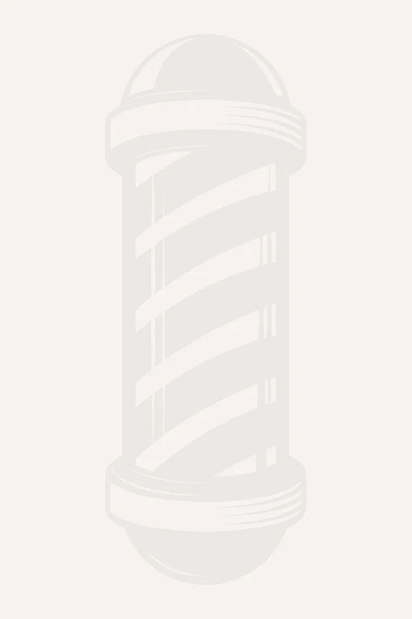 A rendering with low opacity of a traditional barber pole design.