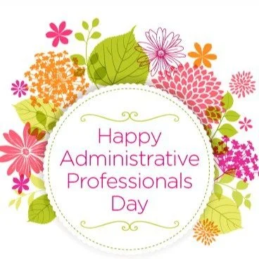 Today, on Administrative Professionals Day, we give thanks for the hands and hearts behind the scenes - those who keep everything running smoothly with faith, grace, and dedication! 

Happy Administrative Professionals Day to all!