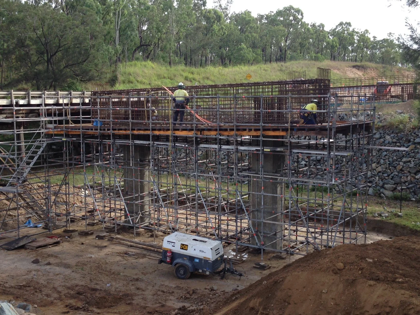 FRP Bridge Works - Peak Downs Highway 3.JPG