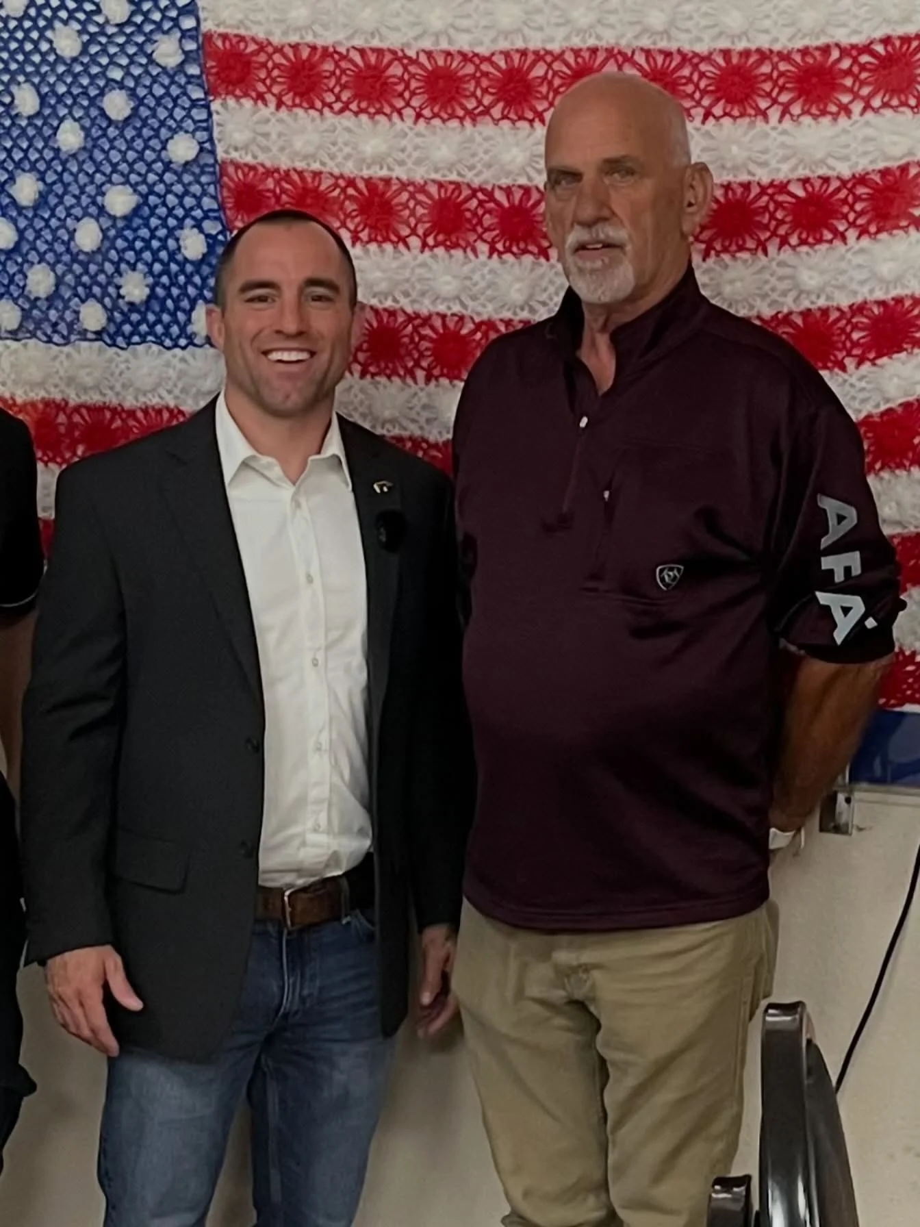 Met with Independent Congressional candidate Nate in Oldtown, Idaho at the Newport Rotary &amp; Veterans Center on May 26th, 2026. Had real conversations about the Medicare system at the national level, veterans&rsquo; healthcare, unresolved VA claim