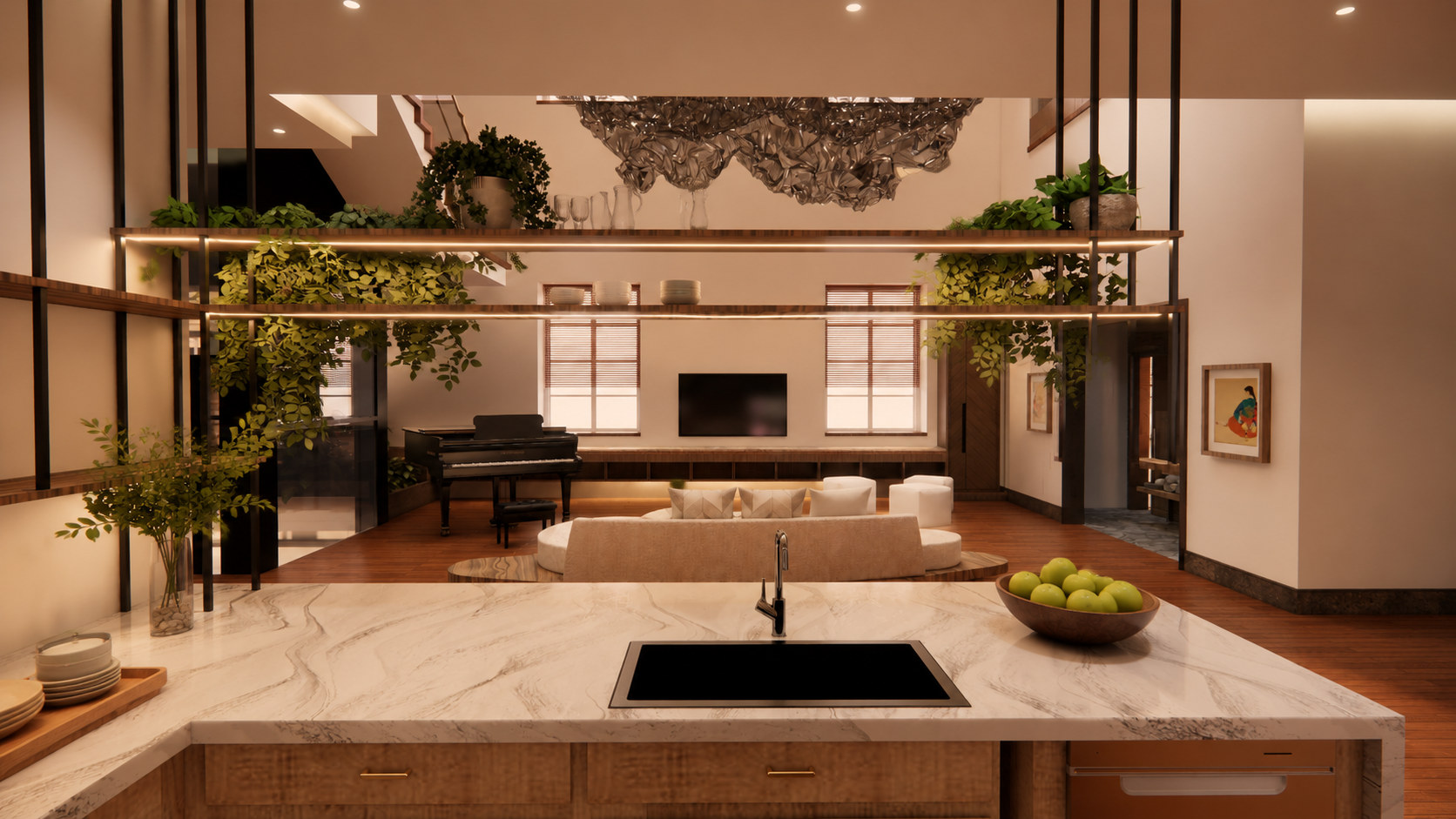 Kitchen - Private Residence