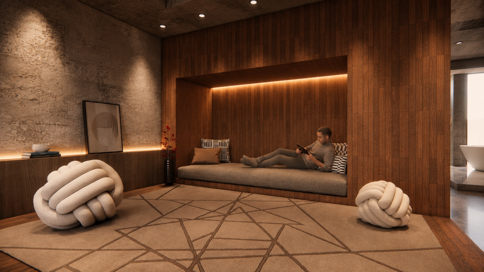 Master Bedroom - Reading Nook