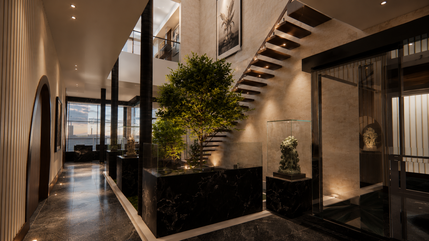 Art Gallery - Staircase
