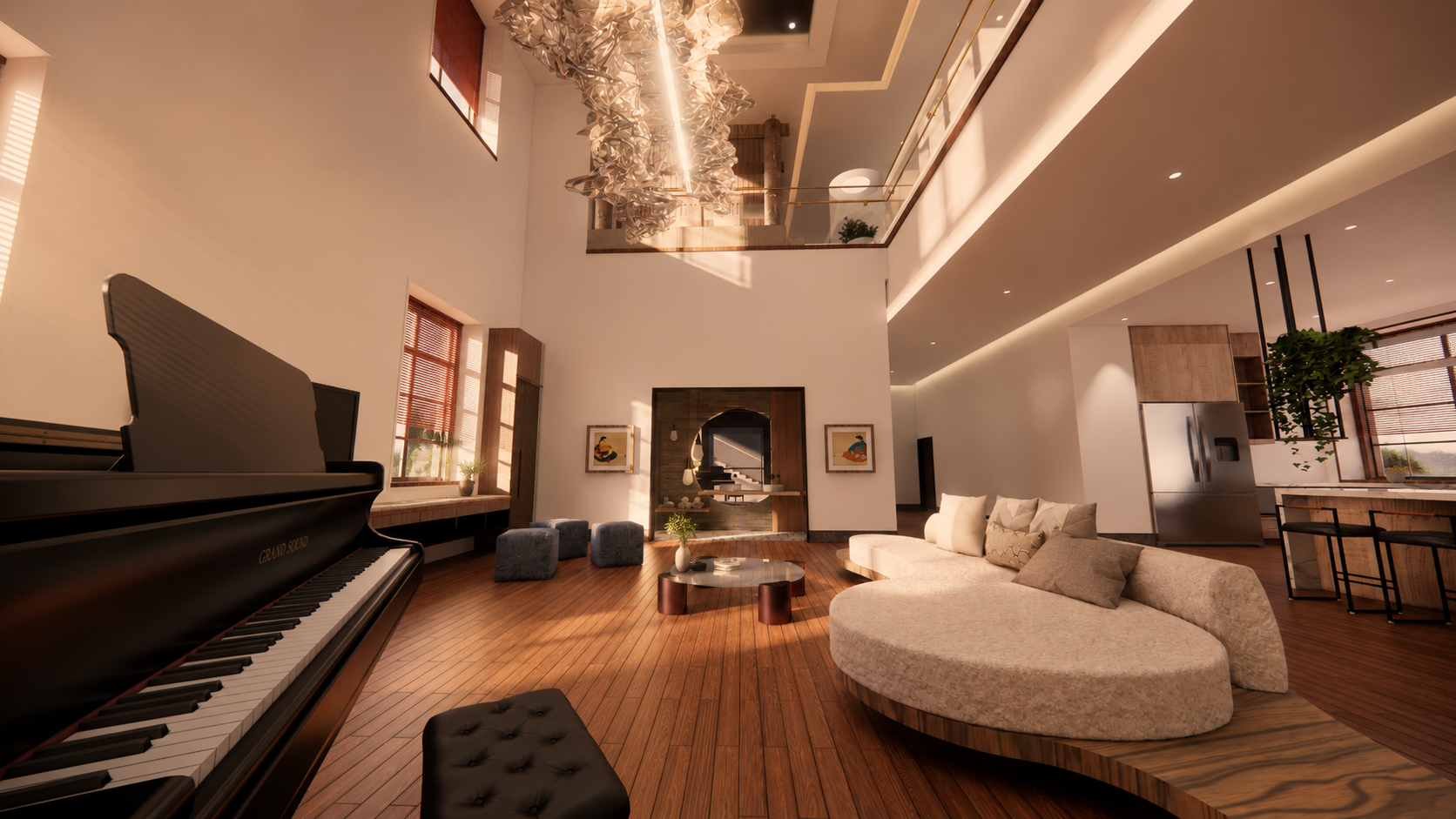 Living Room - Private Residence