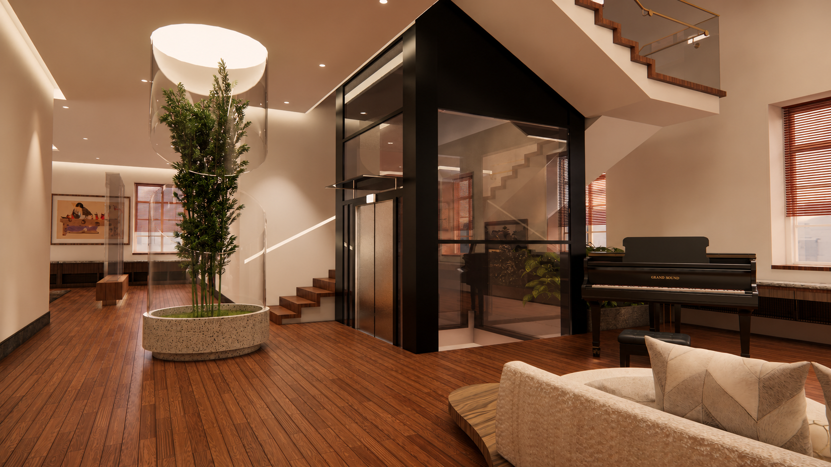 Hallway - Private Residence