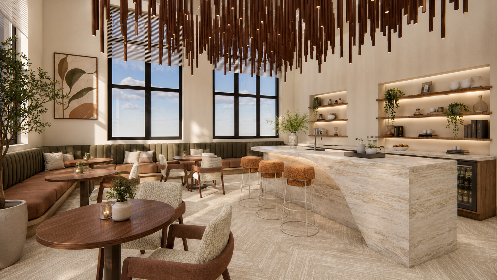 Refreshment & Lounge Area