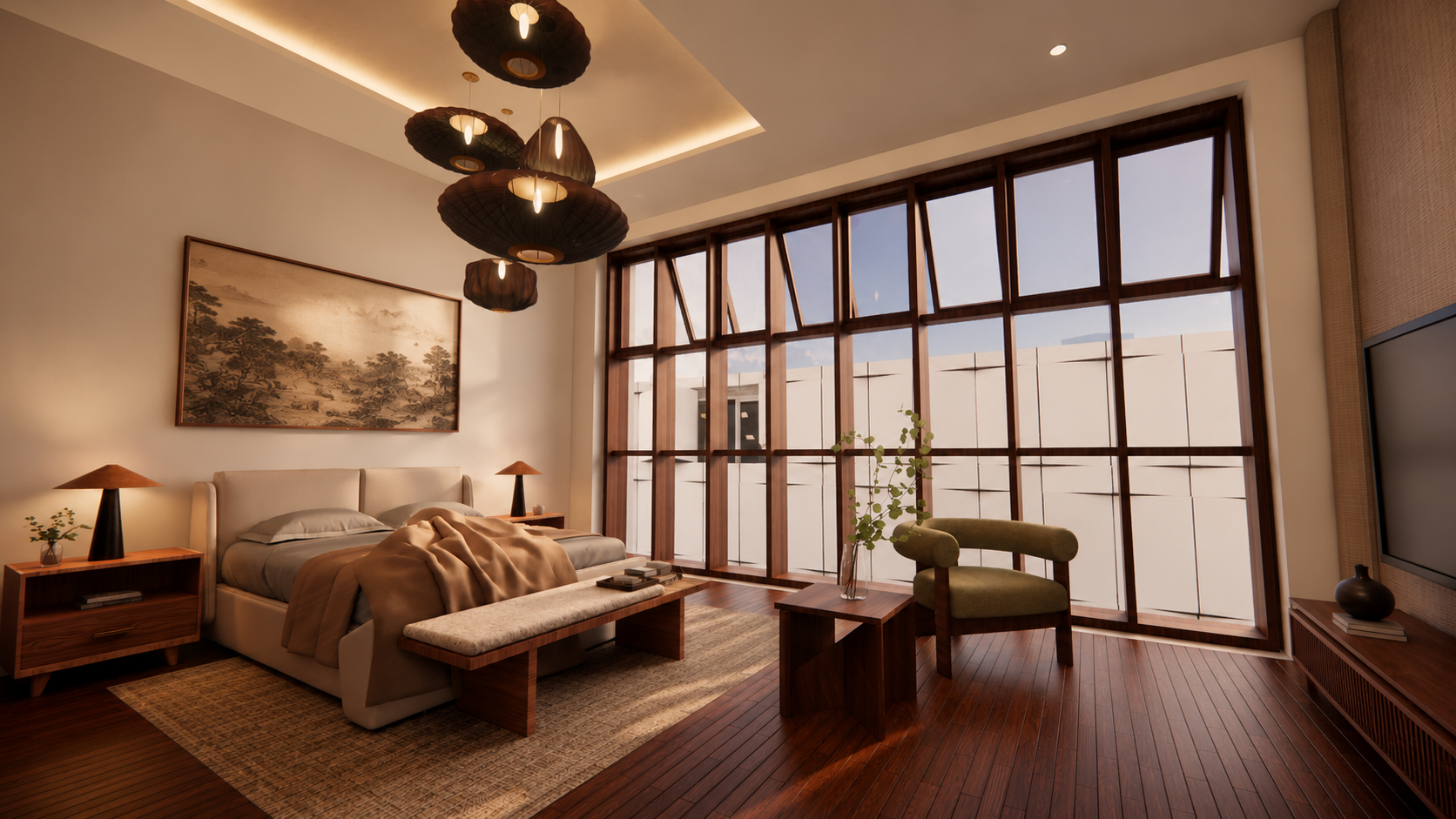 Bedroom - Private Residence