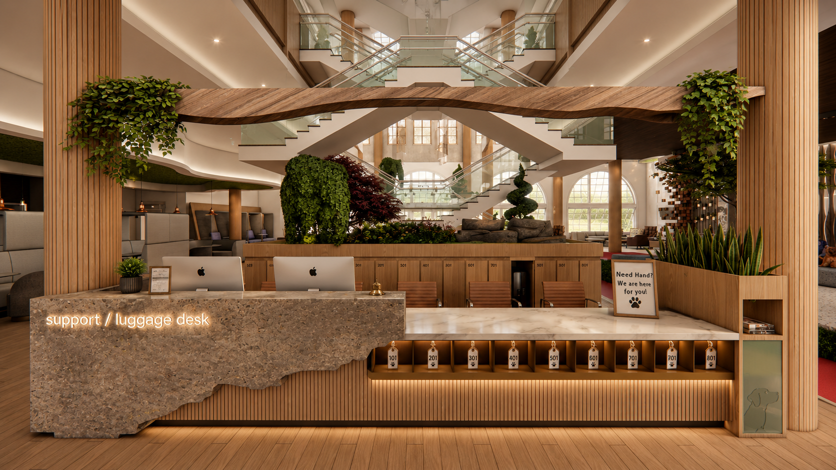 Support / Luggage Desk
