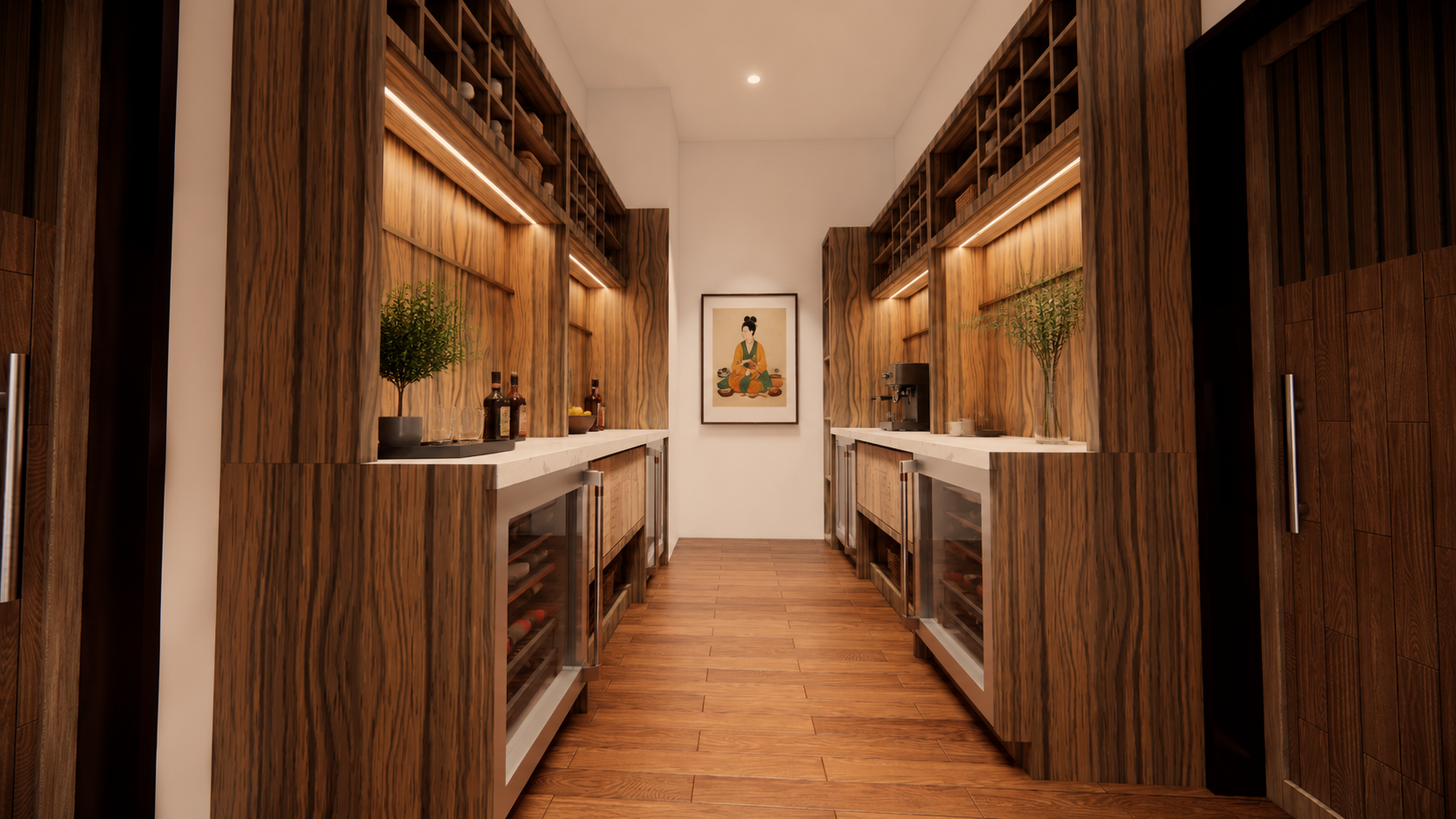 Butler's Pantry - Private Residence