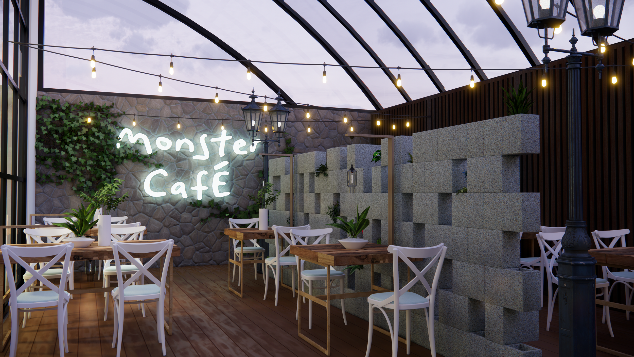 Garden Dining / Instagramm-able Zone