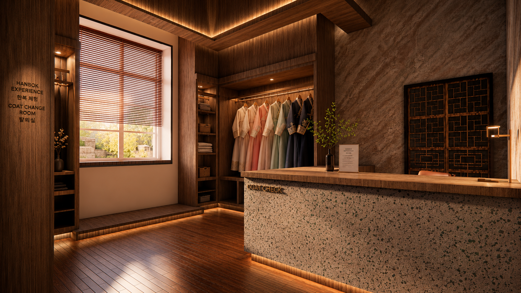 Hanbok Change Room - Culture Institute