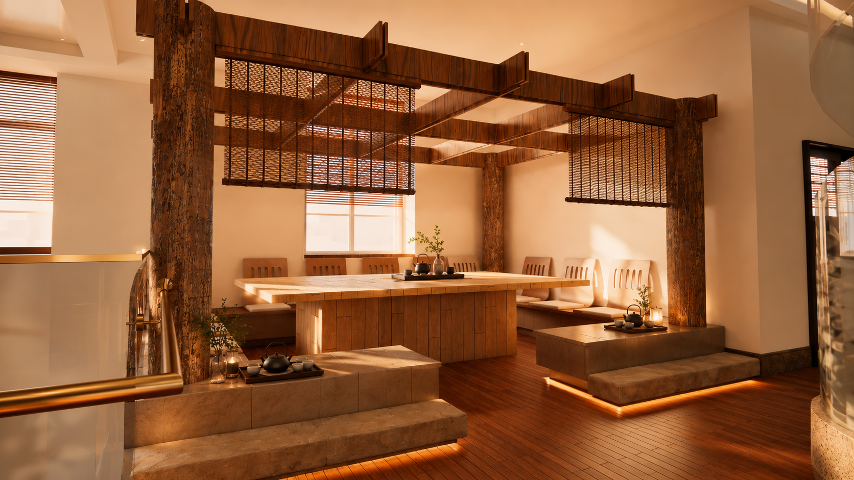 Ondol Heat Tea Room - Private Residence