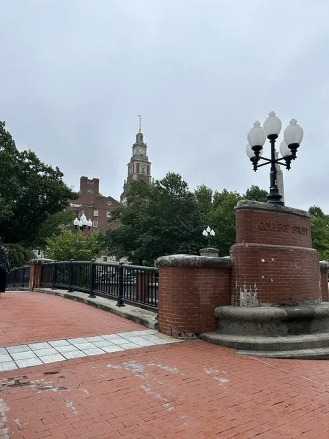 Brown University, visited by Dr. Heather Miles on an east coast elite colleges campus tour