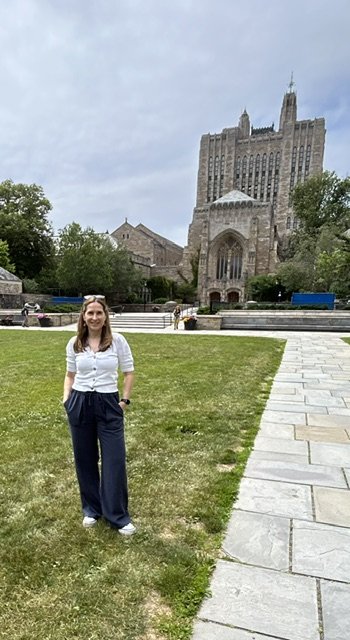 Dr. Miles visits Yale University