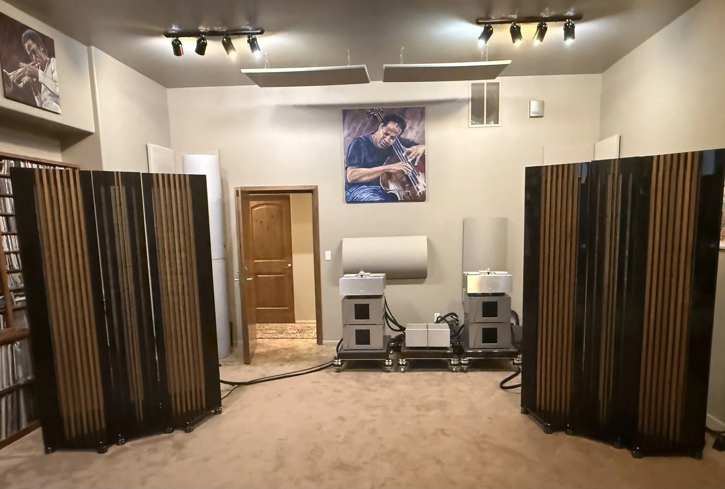 Alsyvox Michangelo speakers, Berning Hi Fi One Silver SET OTL